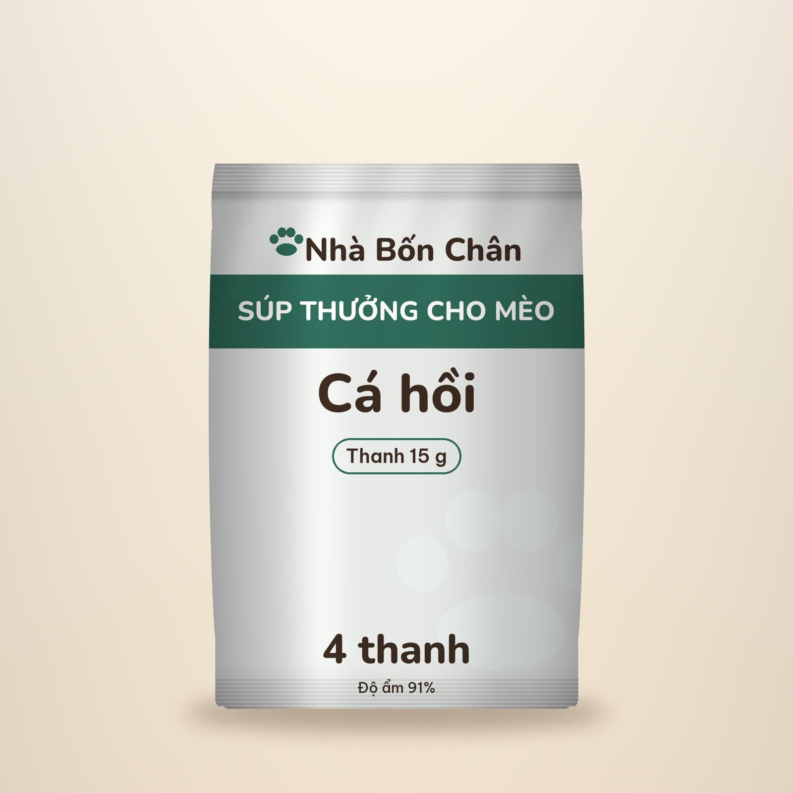 Súp thưởng cho mèo Cá hồi